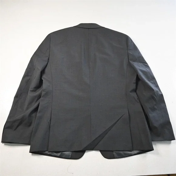 Bar III 42R 32x32 Gray Skinny Fit Mens Jacket Pants Suit